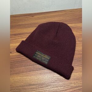 Filson Ballard Maroon Beanie Cap